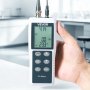 VEVOR Medidor de pH y Temperatura, Probador Digital de Calidad del Agua, Rango de Medición 0-14 pH, Impermeable IP68, Solución de Calibración, Portátil para Agua Potable Laboratorio Acuario Hipodronía