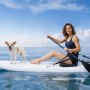 VEVOR Asiento Acolchado para Kayaks 2 Piezas, Asiento de Canoa con Respaldo Grosor de 65 mm, Cojín de Kayak con Bolsa de Almacenamiento y Correas Ajustables para Bote de Pesca, Tabla de Paddle