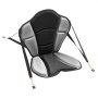 VEVOR Kayak Seat, 1 Pack 31 mm Thick, Universal Paddle Board Seat with Back Support, Sit-on-Top Soft Padded Cushion with Storage Bag & Adjustable Straps for SUP, Fishing/Inflatable Kayak, Rowboat