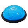 VEVOR Entrenador de Pelota de Ejercicio Medio, Entrenador de Pelota de Equilibrio de 580 x 200 mm de Capacidad de 300 kg con Bandas de Resistencia y Bomba, para Gimnasio en Casa de Cuerpo, Azul