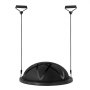 Entrenador de pelota de equilibrio VEVOR con bandas de resistencia en color negro sobre fondo blanco.