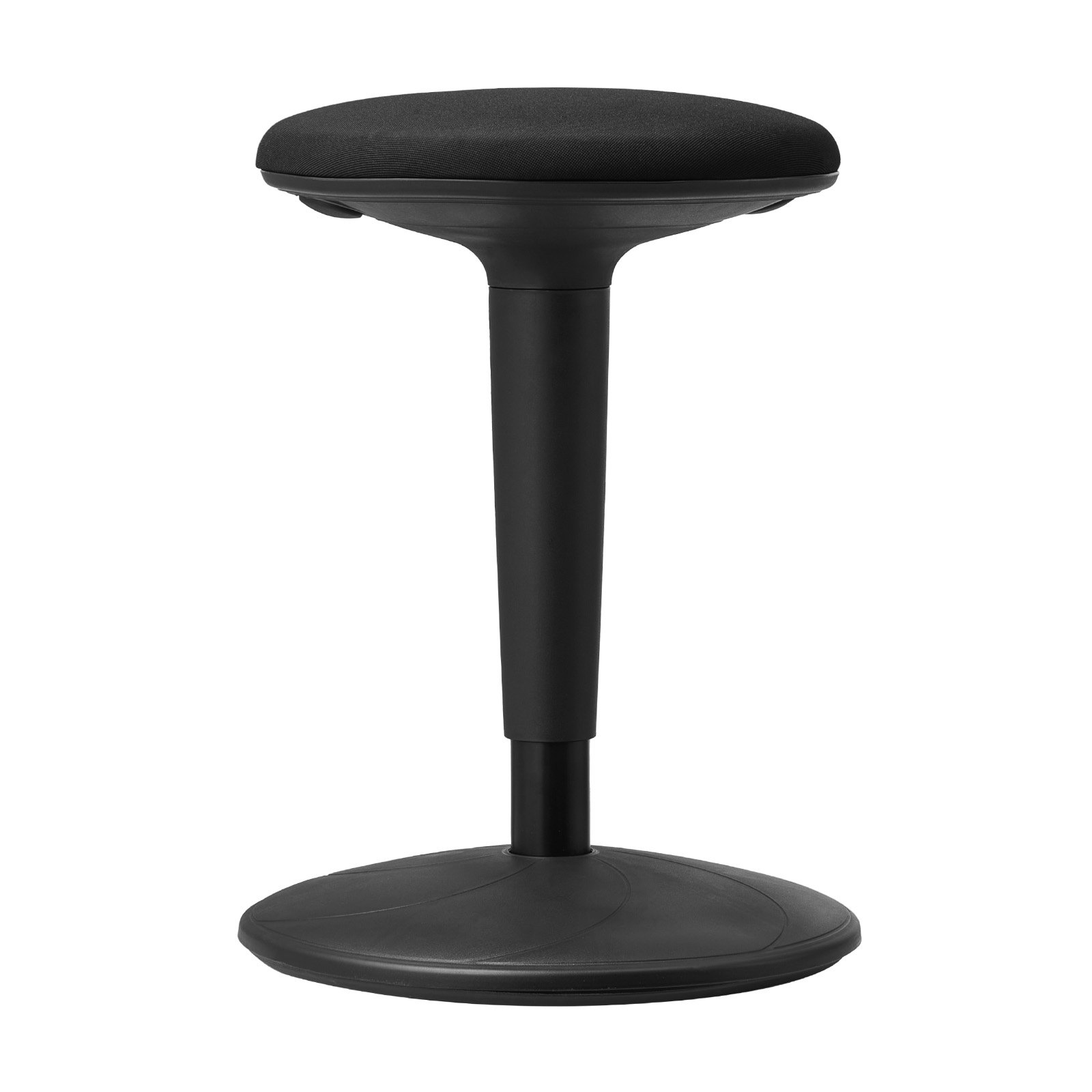 VEVOR Silla Giratoria de Altura Ajustable 55-72cm para Niños de 12-18 Años Negro