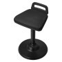 Silla activa VEVOR con asa, altura regulable (24,6-34,4"), silla oscilante hecha de tela elástica y espuma de 45 mm, ideal para escuelas, oficinas y hogares, ángulo de inclinación de 8°, de 12 a 18 años, color negro