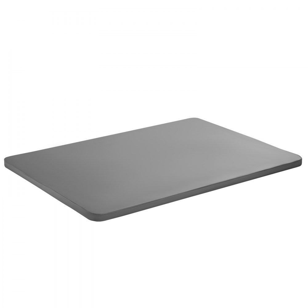 VEVOR Tableros de Cama para Debajo del Colchón, Tamaño King (188 x 200 cm), Tablero de Bunkie, Paquete de 4 Piezas, Marco de Madera con Tejido Oxford 200D, Transpirable, Soporte para Colchón, Gris