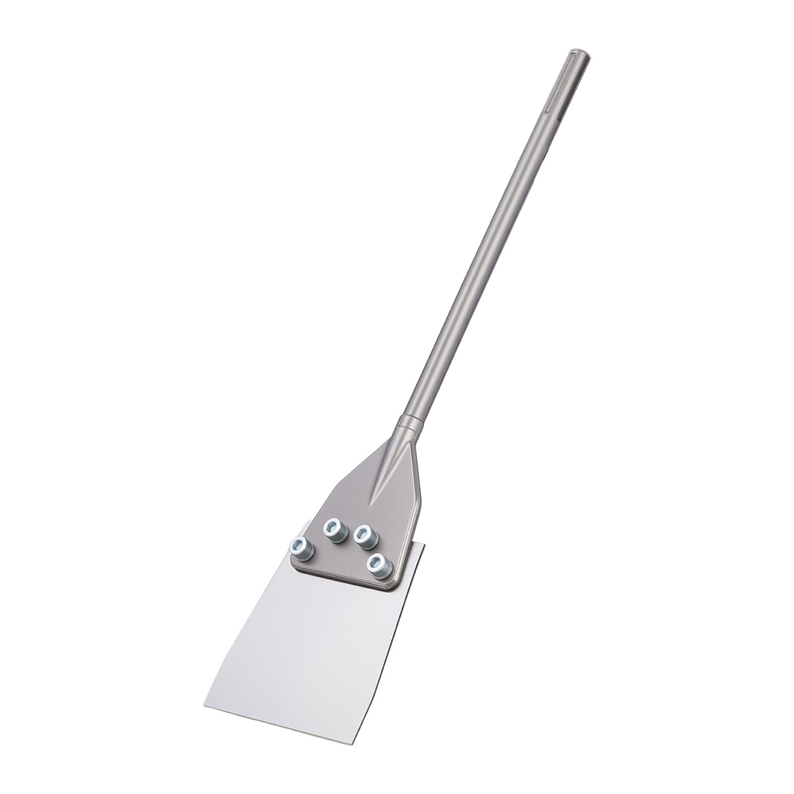 VEVOR Cincel Plano Ancho SDS Max, 600 x 150 mm, Cincel para Martillo SDS Max de Demolición, Acero Templado, Raspador de Suelos Afilado para Remover Azulejos Arcilla Adhesivos Superficies de Paredes