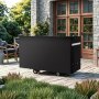 VEVOR Grill Cover (1499 mm) for Outdoor Grills, Waterproof & Weatherproof, Durable 600D Polyester, Easy to Put On and Take Off, with Secure Buckles