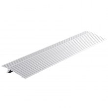 Rampa de umbral de aluminio VEVOR 1" 800 lbs para sillas de ruedas Scooters