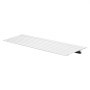 VEVOR Rampa de Umbral Elevación de 2,5 cm, Rampa de Aleación de Aluminio para Bordillos Entrada, Capacidad de Carga de 363 kg, para Sillas de Ruedas, Scooters, Sillas Eléctricas, Escaleras de Casa