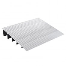 Rampa de umbral VEVOR, rampa de puerta de aluminio de 5 pulgadas de altura, 800 libras para sillas de ruedas y scooters