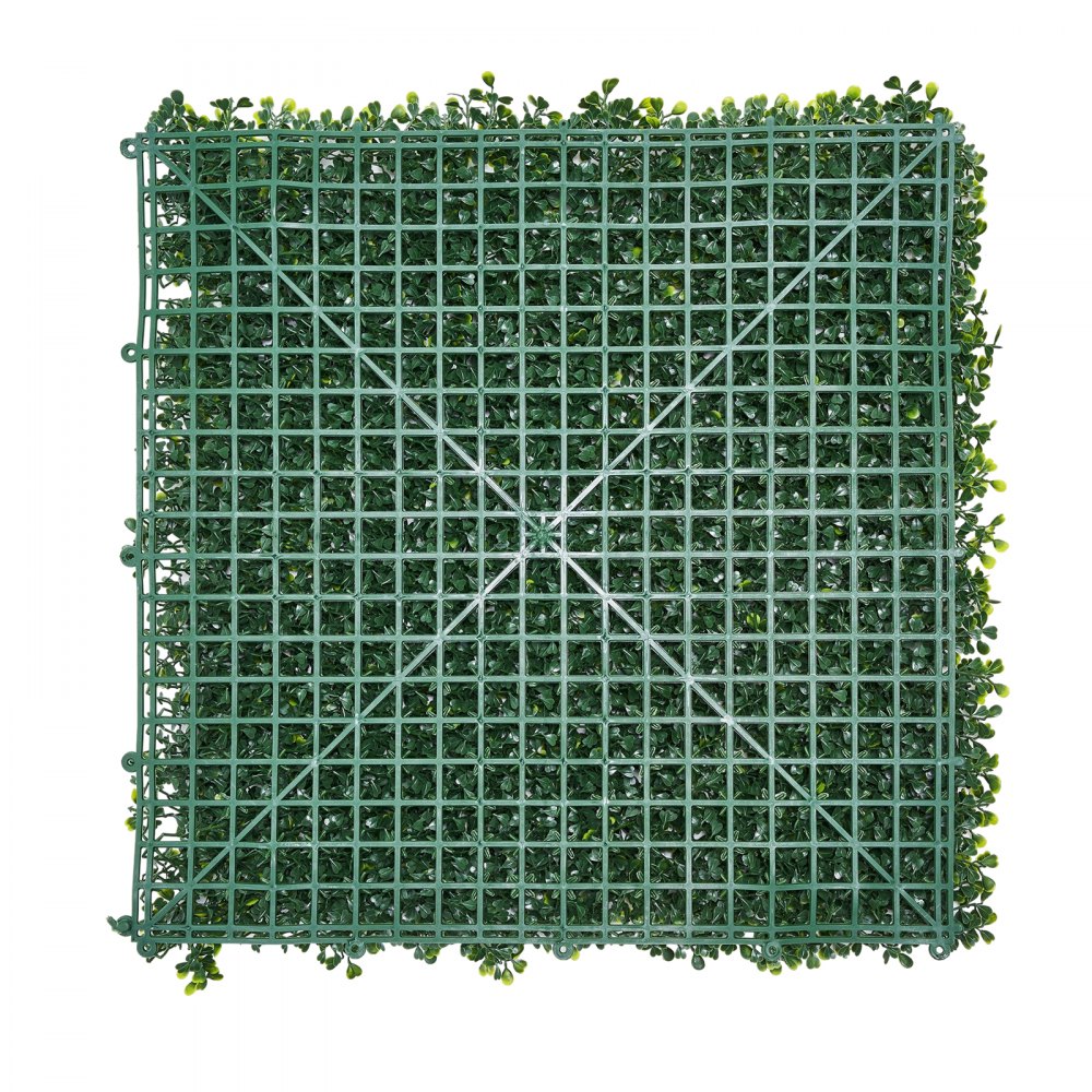 VEVOR Paneles de Césped Artificial para Pared 300x100 cm Césped Verde de Milán para Decoración Interior y Exterior 4800 Puntadas Cobertura de Valla de Hiedra Pantalla de Pared para Jardín, Patio