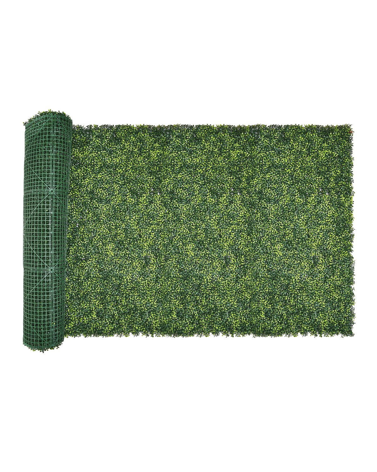VEVOR Paneles de Césped Artificial para Pared 300x100 cm Césped Verde de Milán para Decoración Interior y Exterior 4800 Puntadas Cobertura de Valla de Hiedra Pantalla de Pared para Jardín, Patio