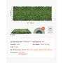 VEVOR Paneles de Césped Artificial para Pared 300x150 cm Césped Verde de Milán para Decoración Interior y Exterior 7200 Puntadas Cobertura de Valla de Hiedra Pantalla de Pared para Jardín, Patio