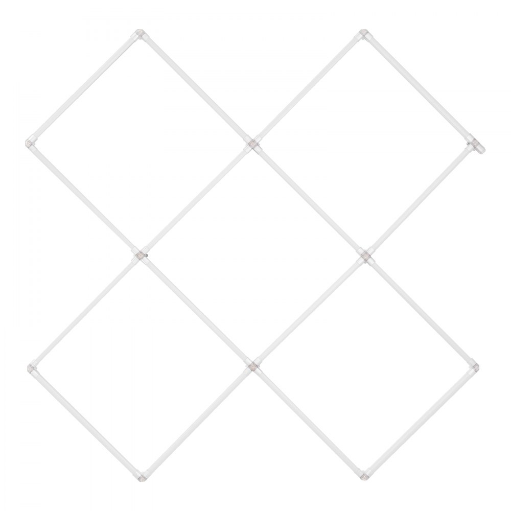 VEVOR LED Garage Light, 5-sided, cool white workshop ceiling light, 22000 lm, 6500 K, super bright DIY garage lighting for basement, warehouse, car detailing salon