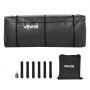 VEVOR Bolsa de Carga para Enganche, Impermeable, PVC 840D, Resistente, para Almacenamiento en Caja de Camioneta con Correas Reforzadas, para Enganche Coche, SUV y Furgoneta, 1460 x 495 x 605 mm