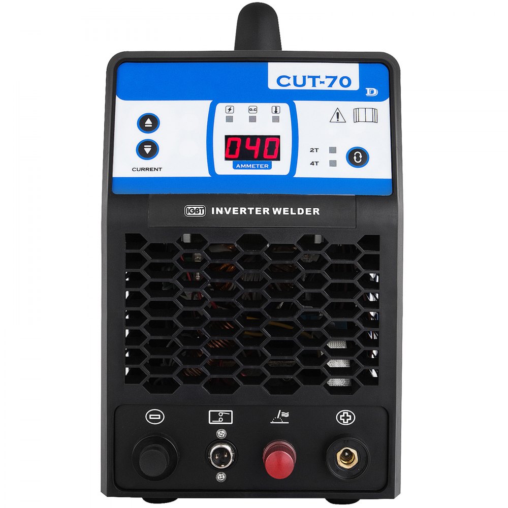 Cortador De Plasma Inverter Portátil Con Manómetro Impermeable 380v 70a 25mm