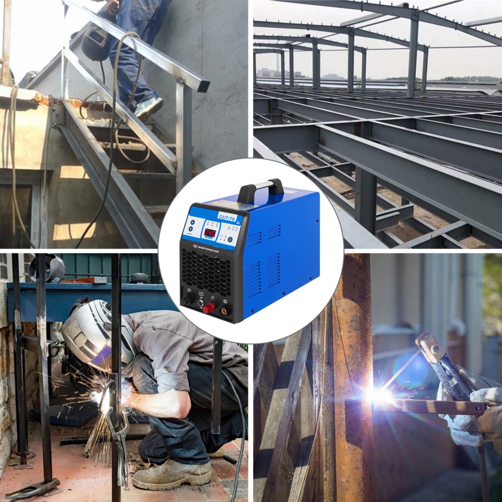 Cortador De Plasma Inverter Portátil Con Manómetro Impermeable 380v 70a 25mm