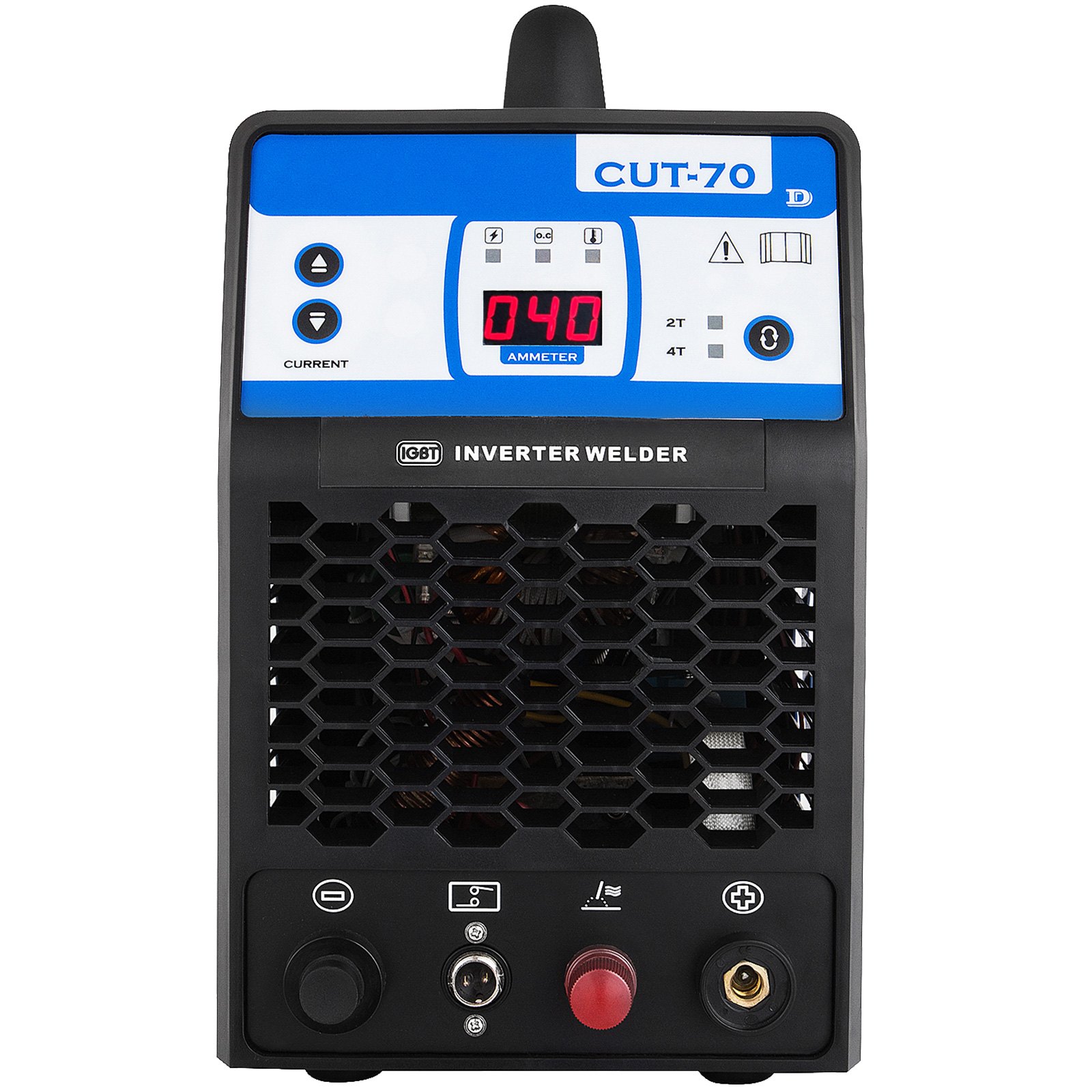 Cortador De Plasma Inverter Portátil Con Manómetro Impermeable 380v 70a 25mm