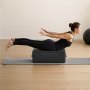 VEVOR Caja de Ejercicios de Pilates con Asiento, Equipo de Pilates de Madera Multicapa, Mejora la Fuerza, el Equilibrio y el Rango de Movimiento, Negro, Capacidad de 159 kg,  625 x 435 x 240 mm