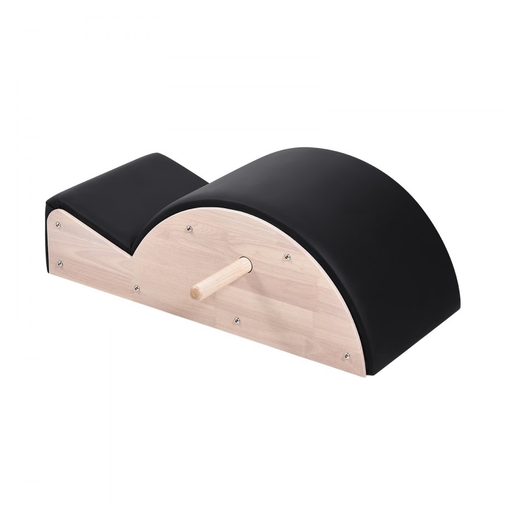VEVOR Corrector de Columna Pilates, Accesorio de Yoga y Pilates para Gimnasio en Casa, Madera Caucho, para Ejercicios de Columna, Equilibrio, Fortalecimiento del Core, 930 x 420 x (800) x 330 mm