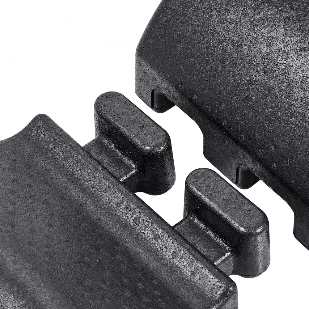 VEVOR Corrector de Columna Pilates, Accesorio de Yoga y Pilates para Gimnasio en Casa, para Ejercicios de Columna, Equilibrio, Fortalecimiento del Core y Estiramientos, 980 x 390 x 270 mm, Negro