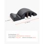 VEVOR Corrector de Columna Pilates, Accesorio de Yoga y Pilates para Gimnasio en Casa, para Ejercicios de Columna, Equilibrio, Fortalecimiento del Core y Estiramientos, 980 x 390 x 270 mm, Negro