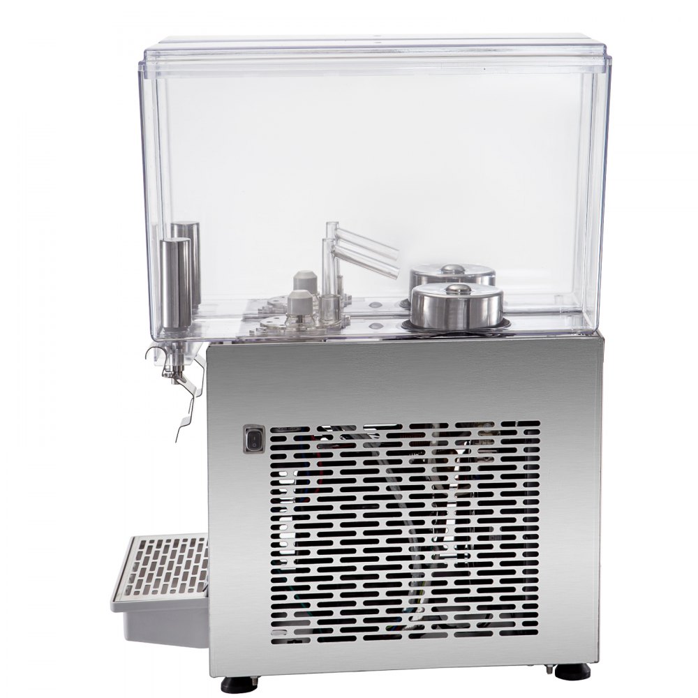 Dispensador De Jugo Comercial 2 Tanques * 12 L Dispensador De Bebidas Comercial