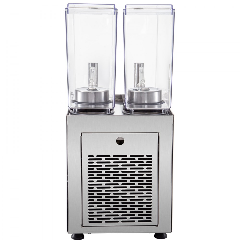 Dispensador De Jugo Comercial 2 Tanques * 12 L Dispensador De Bebidas Comercial