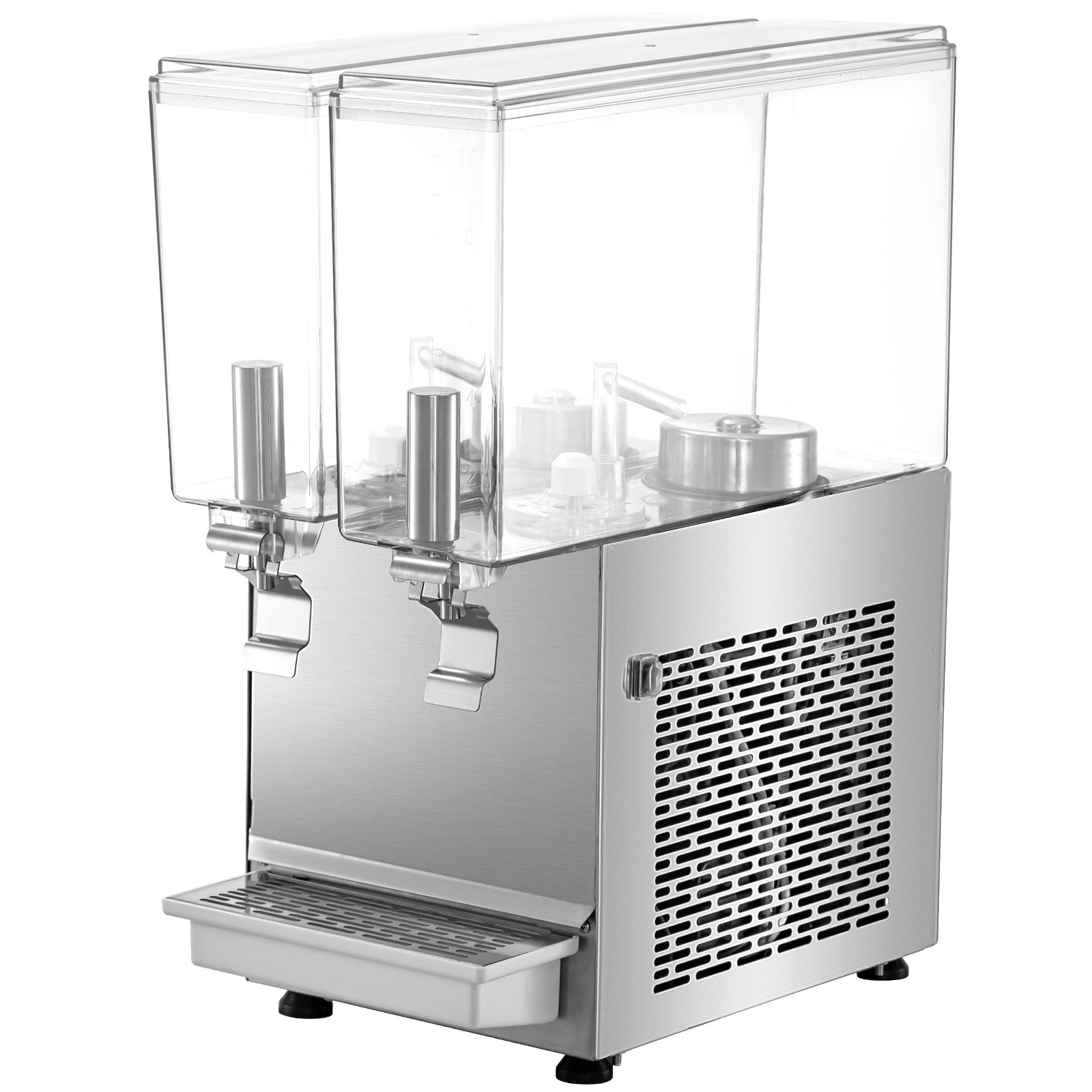 Dispensador De Jugo Comercial 2 Tanques * 12 L Dispensador De Bebidas Comercial