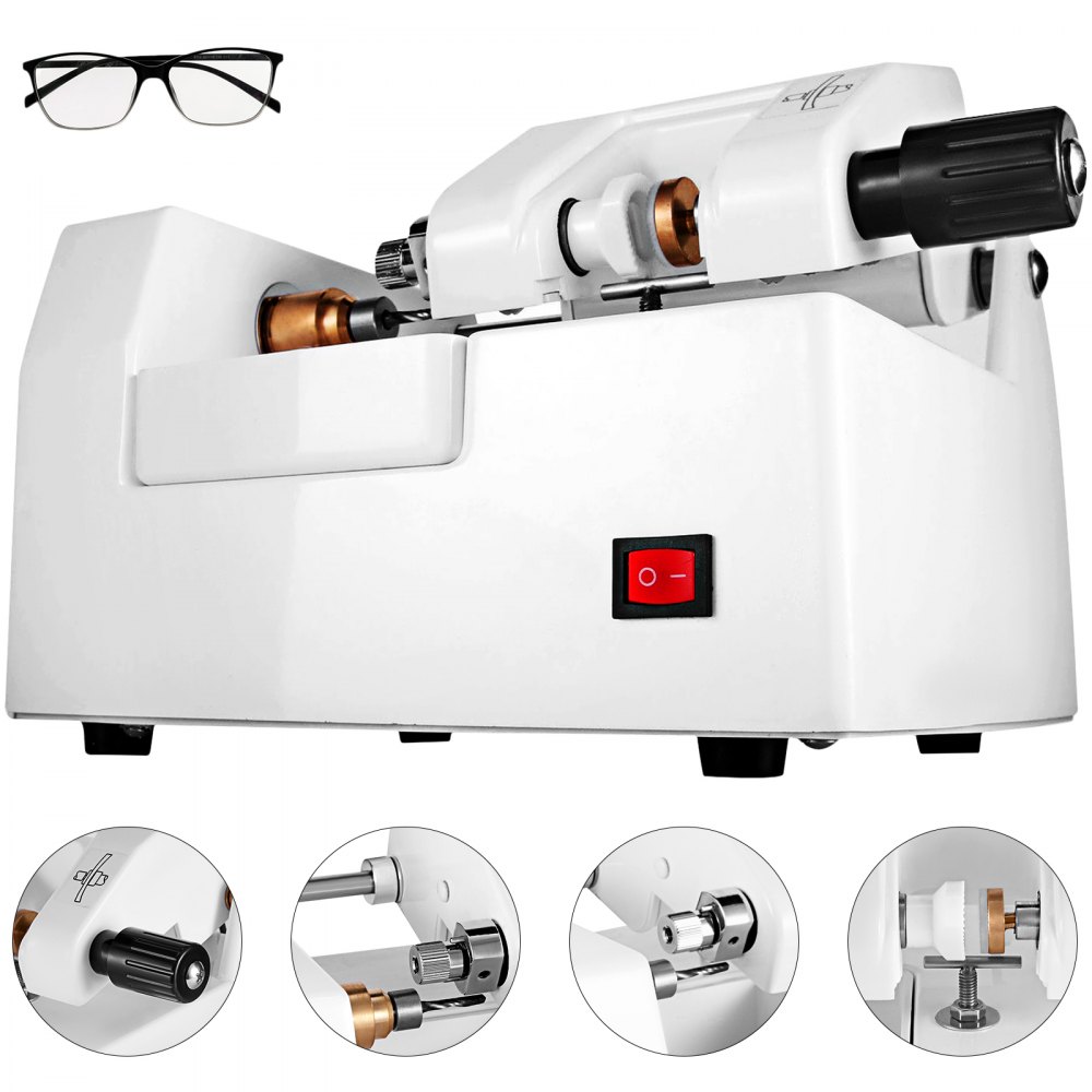 Cortador Fresadora ópticos Para Lentes Gafas Pm-400a Alta Velocidad Local