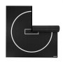 VEVOR 3x3m Wrestling Mat, Martial Arts Thick Mat for Home Gym Workouts Exercise, Waterproof PVC Roll-Up Training Mats with Circles, for Gymnastics, Tatami, Jiu Jitsu BJJ MMA Judo, Boxing, Black