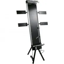 VEVOR Cortador de Alambre Caliente 360°C 220 V Longitud de Corte 115 cm Máquina Corte de Espuma de Poliestireno Marcado Láser con 4 Placas y Soporte 179 x 42 x 15 cm Mesa de Trabajo de Corte de Espuma