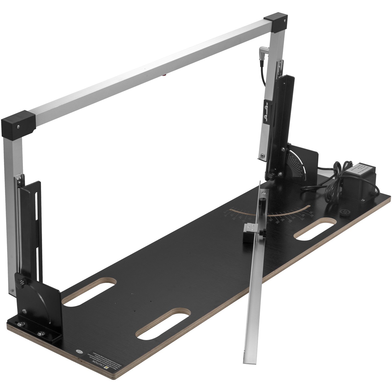 VEVOR Cortador de Alambre Caliente 360 °C Longitud de Corte 92 cm Máquina Corte de Espuma de Poliestireno Horizontal y Vertical 220 V Marcado Láser 130 x 35 x 15 cm Mesa de Trabajo de Corte de Espuma
