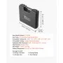 VEVOR Abocardador Tubo, Herramienta de Abocardado HVAC 4,76 a 19,05 mm, 45 Grados Cono Excéntrico, Kit para Tubos de Cobre y Aluminio sin Cortatubos para Reparación de Aire Acondicionado Refrigeración