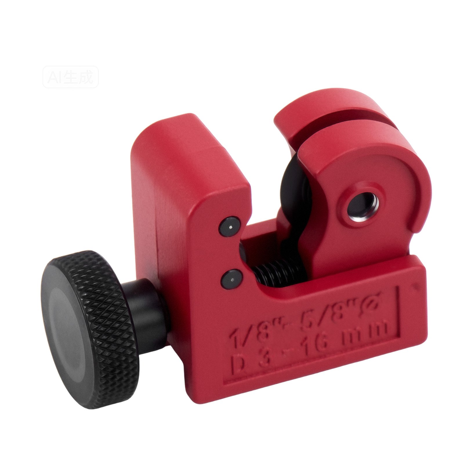 VEVOR Herramienta Abocardador Tubos de Freno, Kit de Reparación de Líneas de Freno 45 Grados Doble y Simple, Cortatubos, Adaptadores, Barra, Cono, Uniones Roscadas para Tubo de Cobre de 4,76 x 12,7 mm