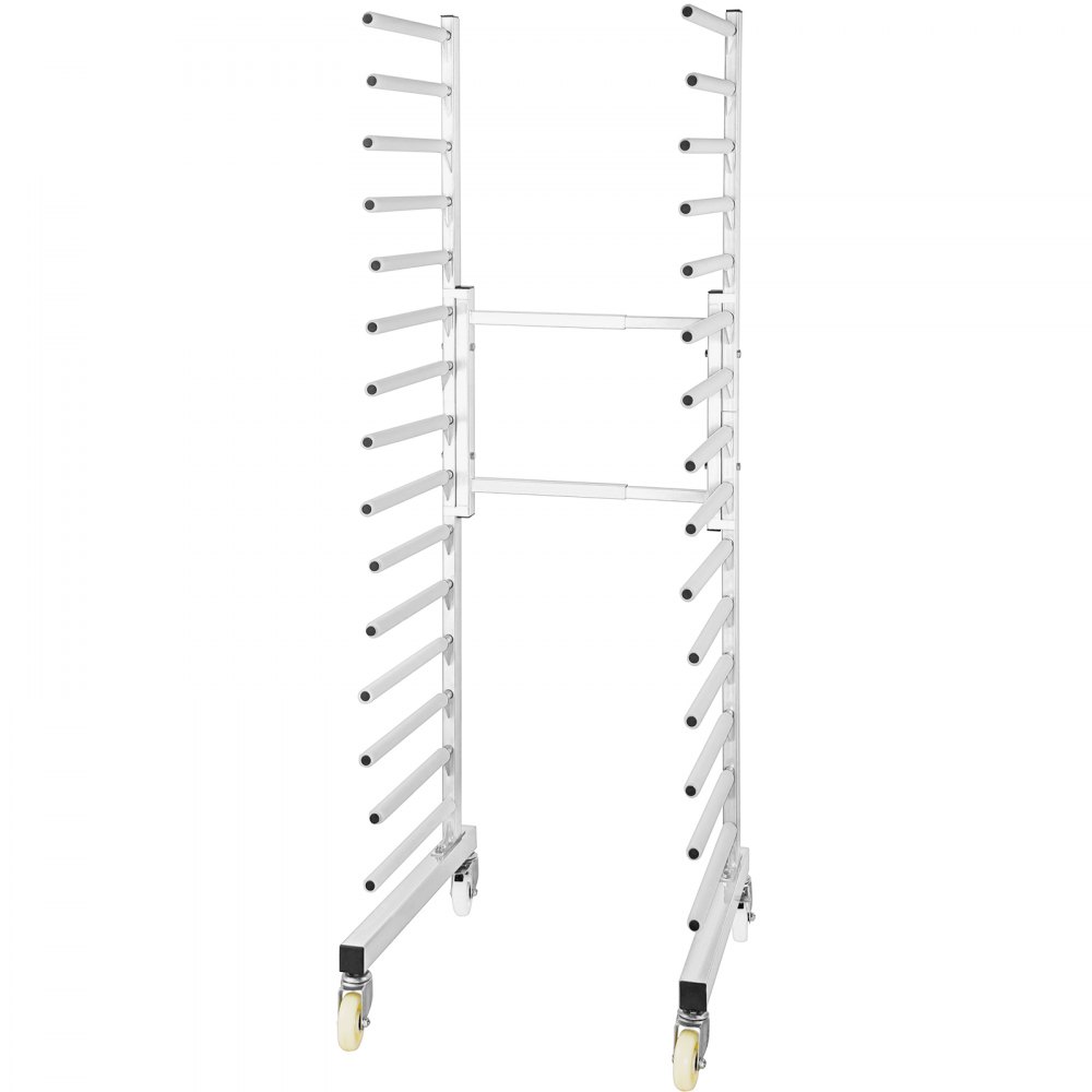 Vevor Rejilla De Secado De Pintura De Coche 770 Libras 15 Pares De Brazos Blanco