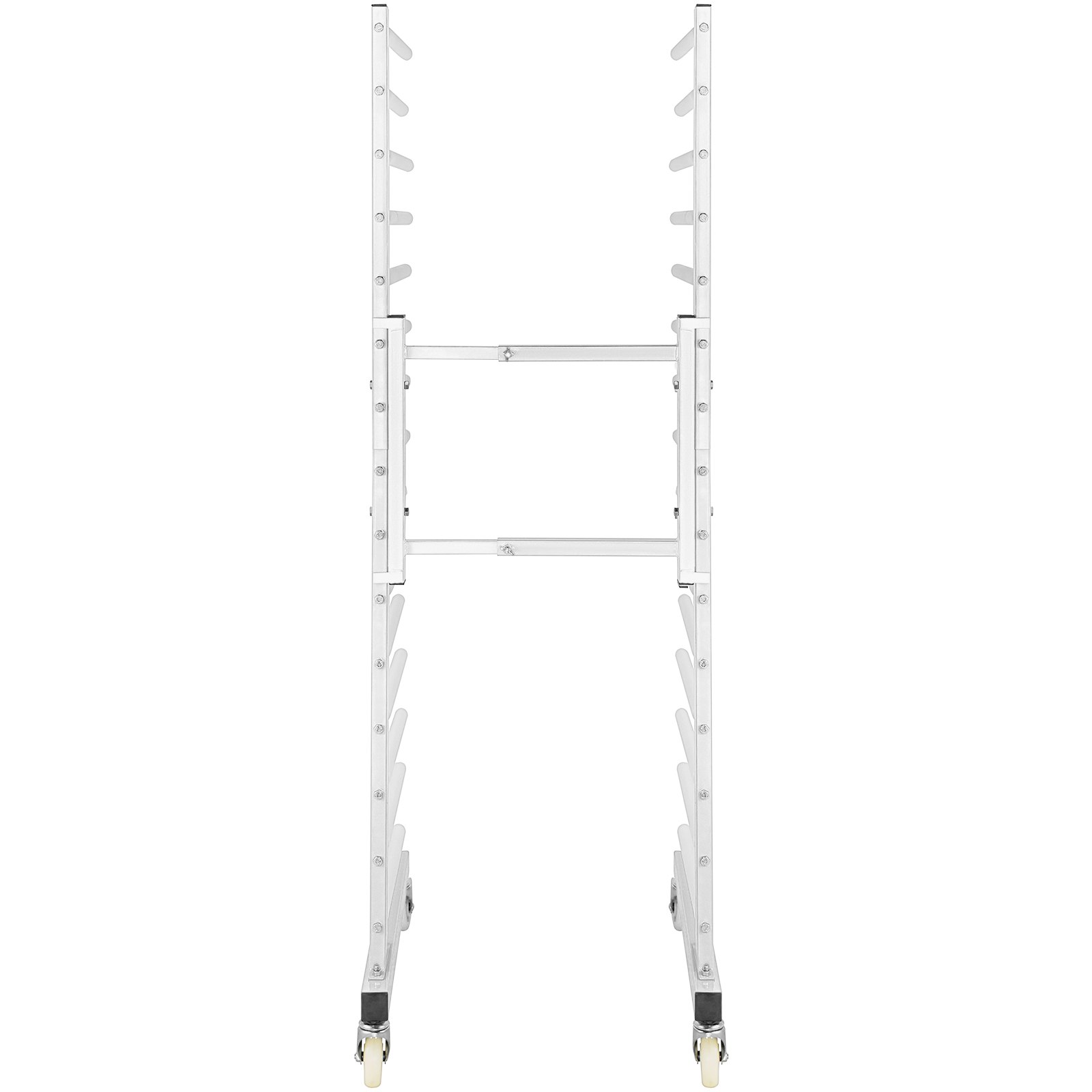 Vevor Rejilla De Secado De Pintura De Coche 770 Libras 15 Pares De Brazos Blanco