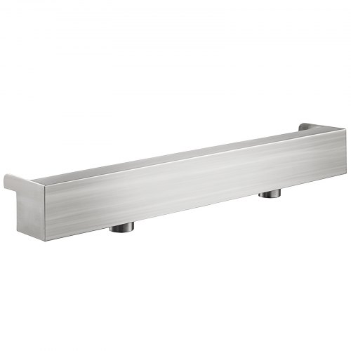 59.1" x 4.5" x 3.1" Fuente Rectangular Acero Inoxidable para Piscinas Jardín y Decoración