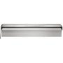 VEVOR Fuente Rectangular para Piscina Acero Inoxidable Cascadas para Piscinas 30 x 11,5 x 8 cm Fuente de Piscina Exterior Flujo de Agua con Tira LED de Colores de Jardín Patio Estanque