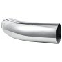 VEVOR Tubo de Escape con Pieza Angular, Entrada de 101,6 mm, Salida de 152 mm, Longitud Total de 584 mm, Tubo de Escape Curvado hacia Abajo con Abrazadera para Camiones, Sedanes, Deportivos y SUV