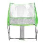 VEVOR Volleyball Training Net, Infinitely Height-Adjustable Exercise Equipment with Ball Return, 2.44 x 3.35 m Portable Net Station, Easy Setup for Indoor and Outdoor Use in the Garden