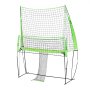 VEVOR Volleyball Training Net, Infinitely Height-Adjustable Exercise Equipment with Ball Return, 2.44 x 3.35 m Portable Net Station, Easy Setup for Indoor and Outdoor Use in the Garden