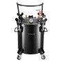 VEVOR Heavy Duty Steel Pressure Pot, 20 L Heavy Duty Steel Pressure Pot Tank, Pressures Pots with Three Quick-Connect Couplers for Home Use, DIY, Art Creations, Large-Diameter Tanks