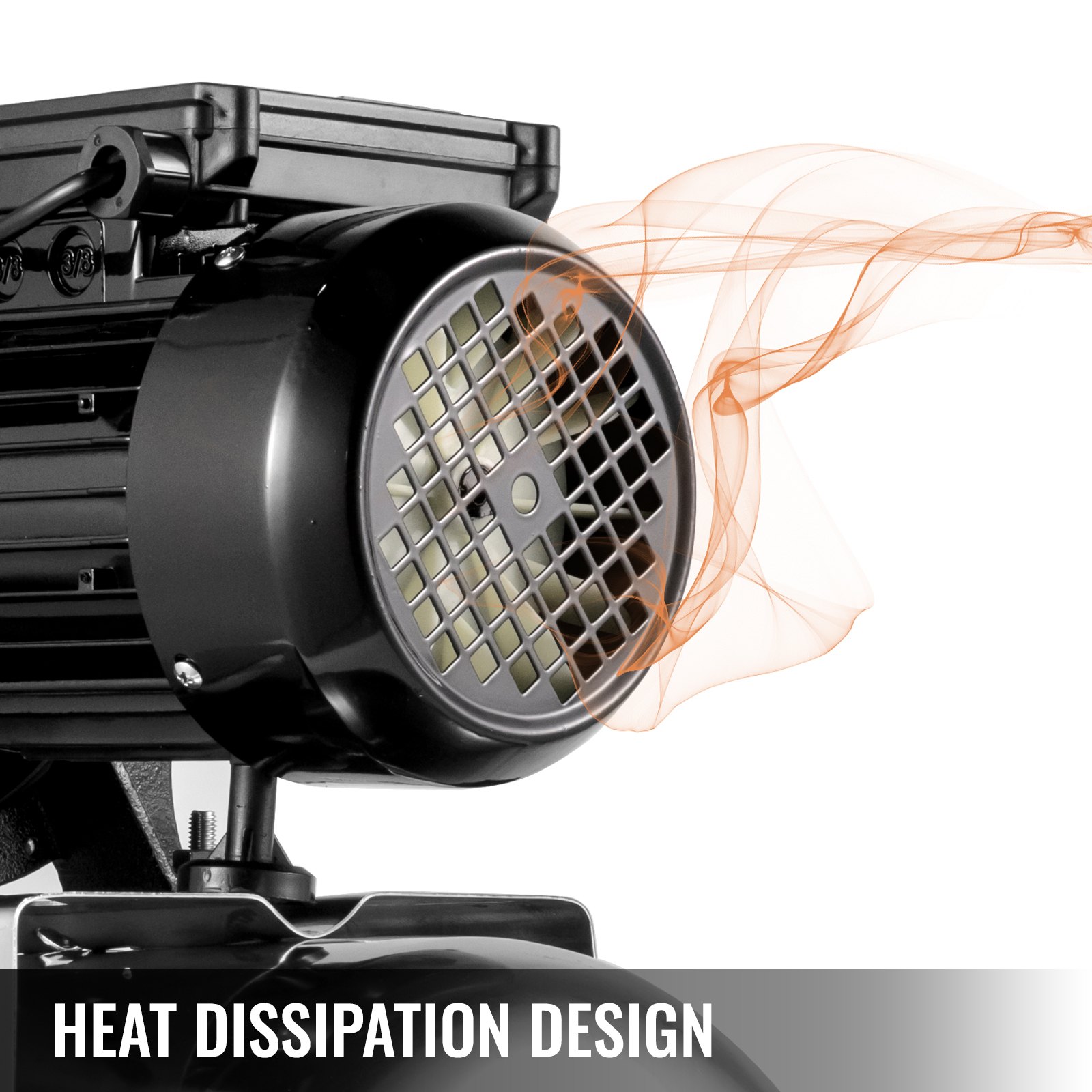 Vevor Bomba De Chorro Con Tanque Bomba De Agua Doméstica 1000 W 4350 L / H