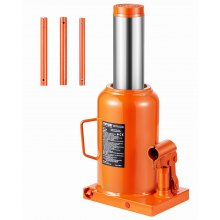 VEVOR Gato Hidráulico de Botella 50 T Manual Rango de Elevación de 280-440 mm