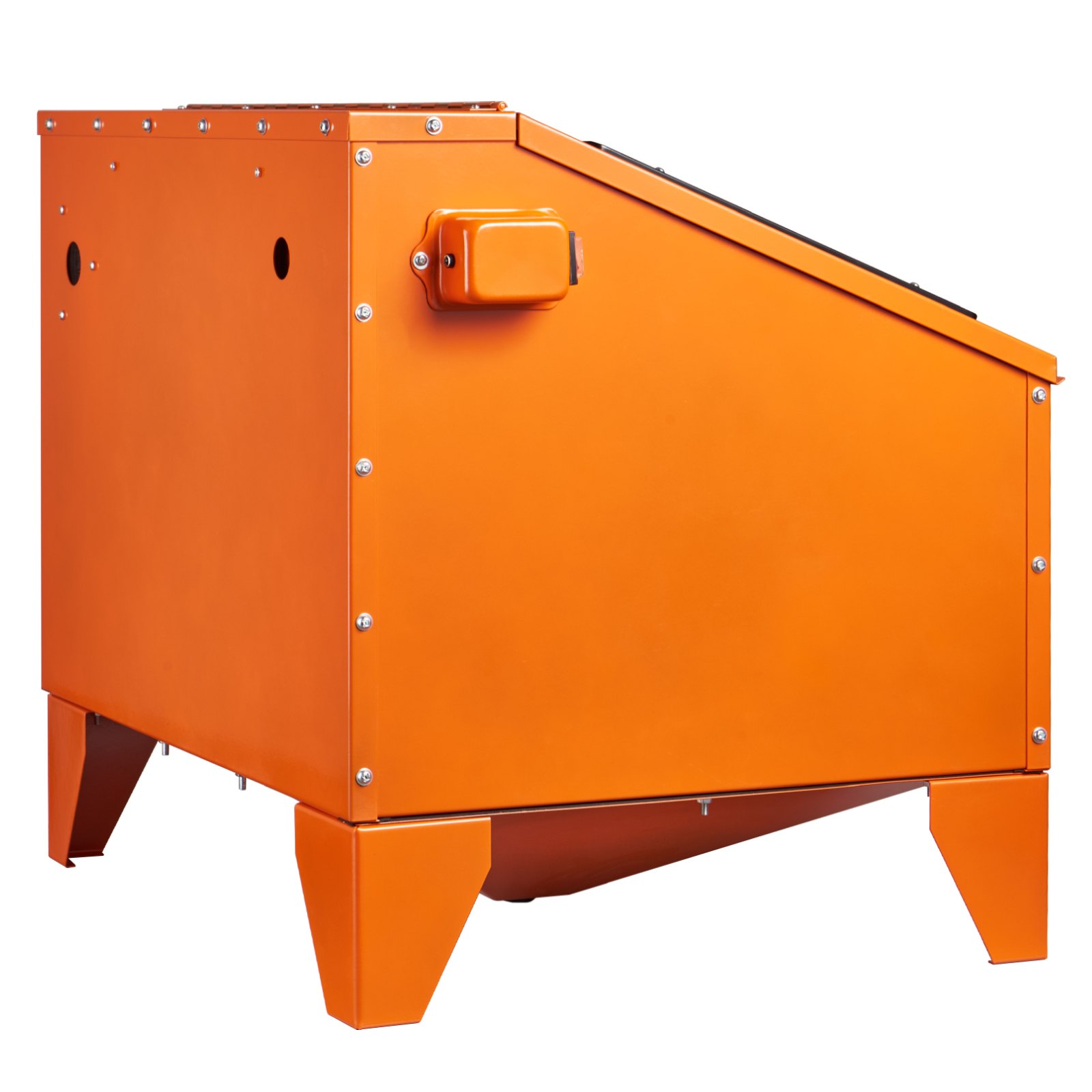VEVOR Gabinete de chorro de arena, gabinete de chorro de arena portátil de 151,6 L de 40 a 120 PSI, chorro de arena de acero resistente con pistola de chorro de arena y 4 boquillas de cerámica