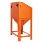 VEVOR Gabinete de chorro de arena de 341,1 L, sistema de recolección de polvo de 6,8 L, gabinete de chorro de arena de 40-120 PSI con soporte, con pistola de chorro de arena y 4 boquillas