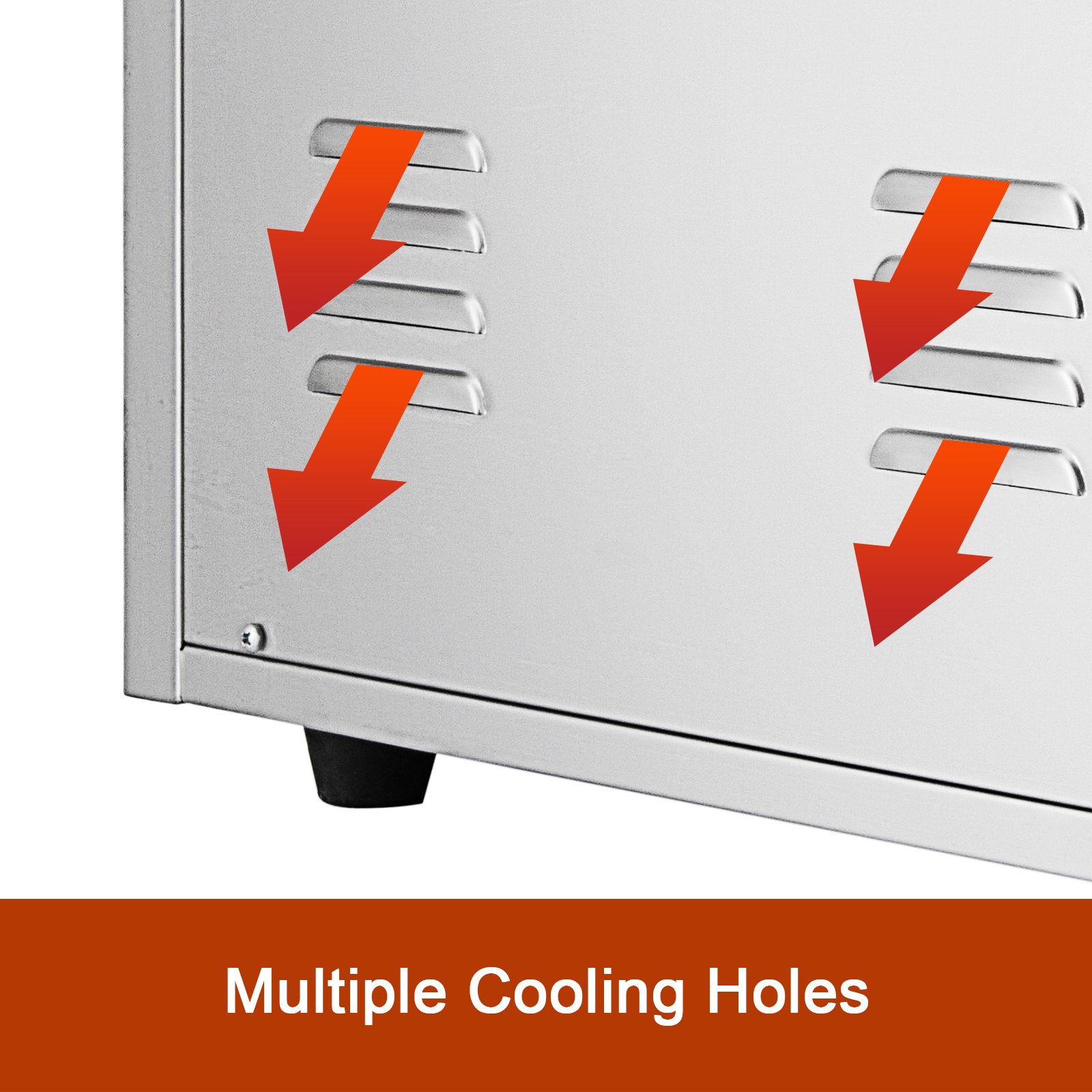 Horno De Pizza Electrico 2kw Pizzeria 1 Pizza acero Inoxidable