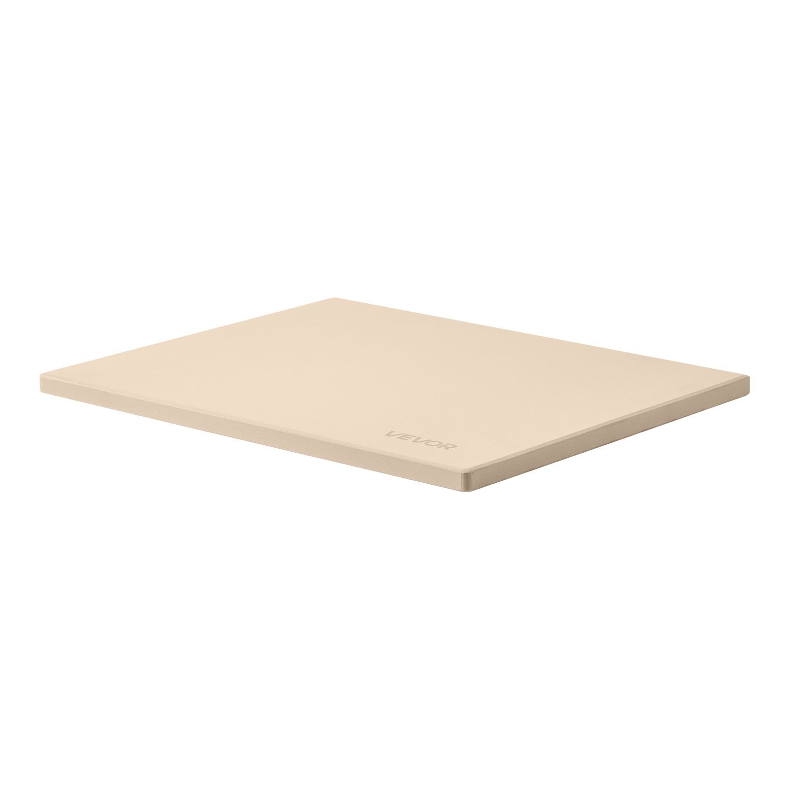 VEVOR Piedra para Hornear Pizza de 38 x 30 cm, Rectangular de Cordierita, Placa Extragrande con Raspador, 1,5 cm de Grosor, Resistente al Calor, Apta para Cocina, Horno, Pan, Pizza y Parrilla