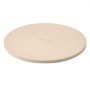 VEVOR Piedra para Hornear Pizza de 406 x 406 mm, Redonda de Cordierita, Extragrande con Raspador y Soporte, 17 mm de Grosor, Resistente al Calor, Ideal para Cocina, Horno, Pan, Pizza y Parrilla