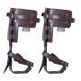 VEVOR Tree Climbing Spikes, 1 Pair Alloy Steel Climbing Spurs, 350lbs Load Capacity Tree Climbing Gear with Straps and Spike Protectors, Arborist Equipment for Climbers, Hunting, Fruit Picking, Brown